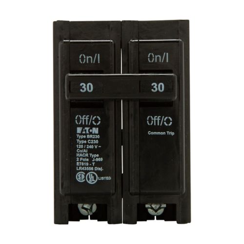 Eaton 30 AMP D/P PG-IN 120/240V BR230 Circuit Breaker