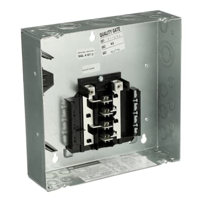 125 Amp 8-WAY 16-CIRCUITS LOAD CENTER INDOOR SINGLE PHASE 120/240V - GE PART NO.TLM812FCUD