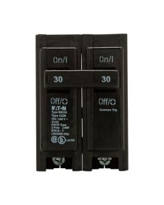30 Amp Double Pole Plug-In Full Size Circuit Breaker 120/240V – EATON PART NO. BR230