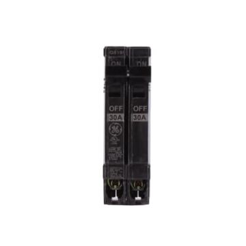 30 Amp Double Pole Plug-In Half Size Circuit Breaker 120/240V – GE PART NO. THQP230