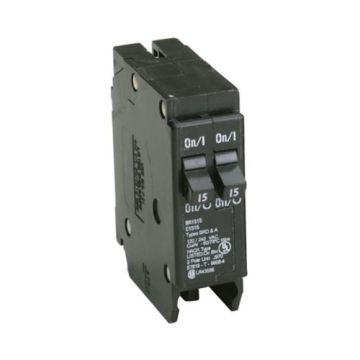 15/15 Amp Single Pole Duplex Plug-In Circuit Breaker 120/240V – EATON PART NO.BR1515