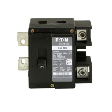 200 Amp Double Pole Bolt-On Circuit Breaker 120/240V – EATON PART NO.BW2200
