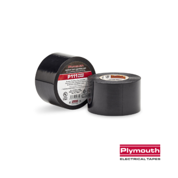 P111 - BLACK 3/4'' x 66' TAPE 1.5 CORE (Equivalent to 3M #33)