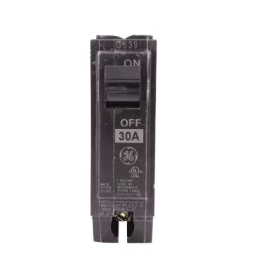 30 Amp Single Pole Plug-In Full Size Circuit Breaker 120/240V – GE PART NO. THQL1130