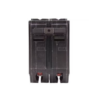 40 Amp Double Pole Plug-In Full Size Circuit Breaker 120/240V – GE PART NO. THQL2140