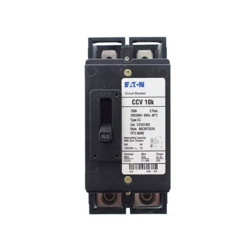 150 Amp Double Pole 225A Molded Case Circuit Breaker 120/240V – EATON PART NO.CCV2150